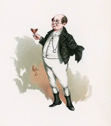 Pan Pickwick, ilustrace z 