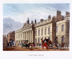 East India House, Londýn, 1836