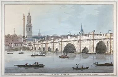 Starý londýnský most, 1795