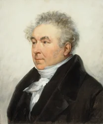 Portrét Charles-Guillaume Etienne 1778-1845, c. 1840.