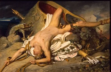 Smrt Hippolyta, 1825
