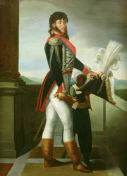 Joachim Murat (1767-1815) v uniformě plukovníka gardy, 1813