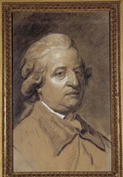 Portrét Ludvíka XVI. (1754-1793), francouzského krále Kresba křídou a uhlem od Josepha Ducreuxe (1735-1802) 18. století Sun. 0,49x0,3m. Paříž, Musee Carnavalet