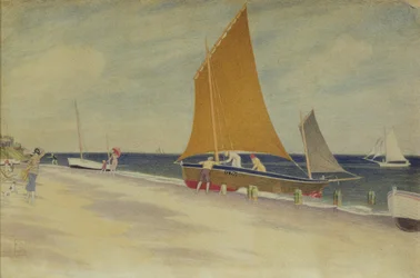 Pleasures of the Seaside, 1925 (wc na papíře)