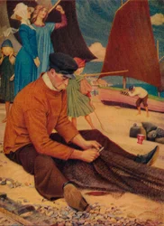 Pláž, 1910