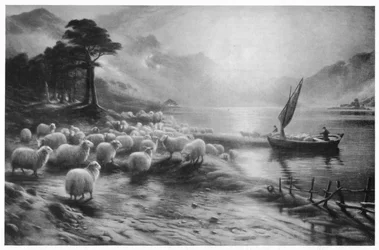 The Ferry on the Loch, c1890, 1911