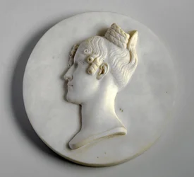 Medailonový portrét paní Mary Brooke