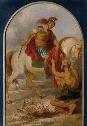 Svatý Martin s žebrákem