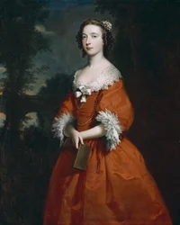 Slečna Hamiltonová, kolem 1735-45