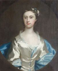 Portrét ženy, 1745.