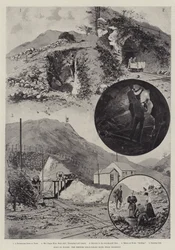 Zlato ve Walesu, důl British Gold-Fields u Dolgelly