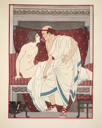 Dech mládí, ilustrace z „Díla Hippokrata“, 1934