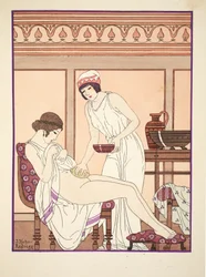 Houbová koupel, ilustrace z 