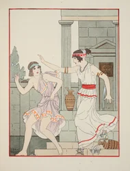 Udeření plochou ruky, ilustrace z 