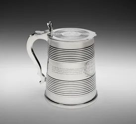 Tankard, cca 1798 (stříbrná)