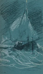 Námořní studie, c1830, 1906-7