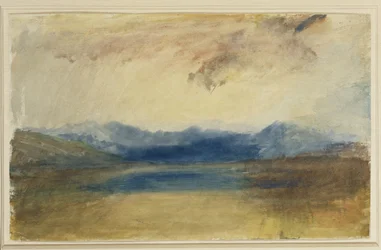 Horská krajina s jezerem, c.1820