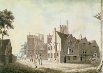 Pohled na Arcibiskupský palác, Lambeth