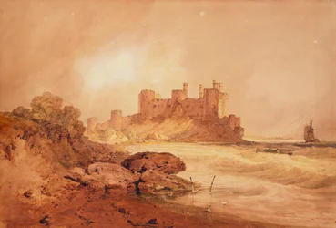 Hrad Conway, Severní Wales, cca 1800