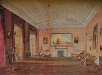 Přijímací pokoj, Farnley, 1818