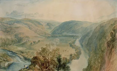 Gibside, hrabství Durham od severu (viz 155783 pro pár)