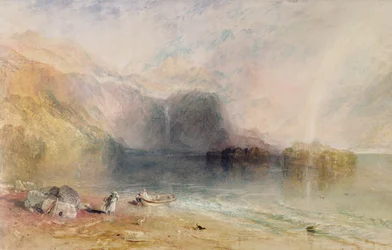 Jezero Keswick, Cumberland, 1835