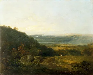 Middleton Dale, Yorkshire (olej na plátně)