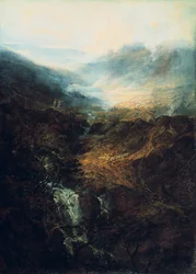 Ráno mezi Coniston Fells, Cumberland, 1798