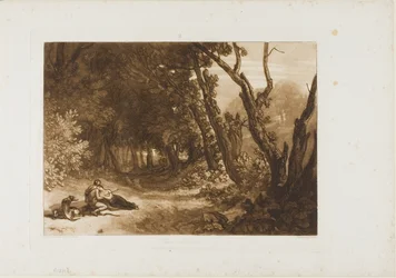Procris a Cephalus, deska 41 z Knihy studií