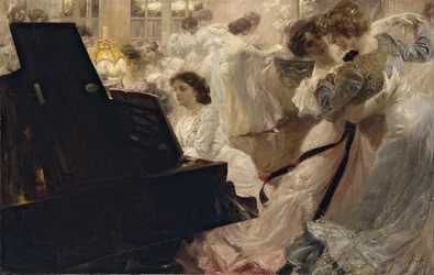 Bal blanc, 1903 (olej na plátně)
