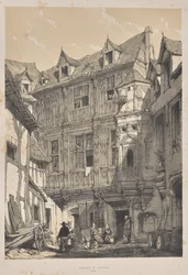 Architektura středověku: Abbaye St. Amand, Rouen