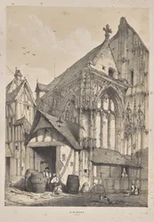 Architektura středověku: St. Etienne, Rouen