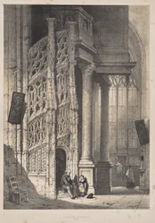 Architektura středověku: Schodiště, St. Maclou, Rouen