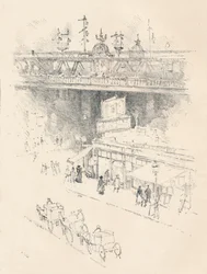 Roh Villiers Street, Charing Cross, 1896