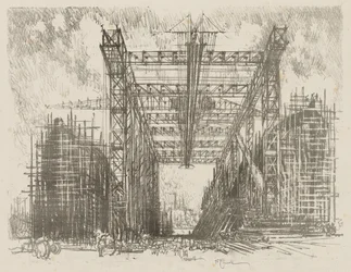 English War Work: The Gantry (obchodní loděnice)