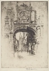 Velké hodiny, Rouen