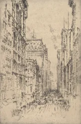 Dolní Broadway, 1904.