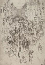 New Oxford Street, Londýn, 1893.