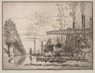 Bruselský kanál, moderní Hobbema