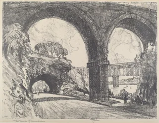 Tunel v parku