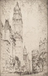 The Woolworth Building, 1915.