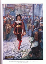Markýz vypadal tak pohledně, velkolepě a vážně, že všichni byli plni smutného úžasu, 1910
