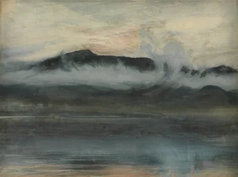 Coniston & Old Man (akvarel)