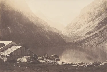 Jezero Gaube, Cauterets, 1853.
