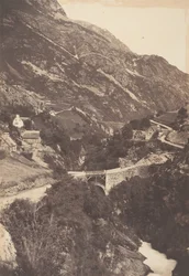 Most Sia Road Gavarnie St Sauveur, 1853.