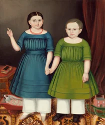 Mary a Francis Wilcoxové, 1845.