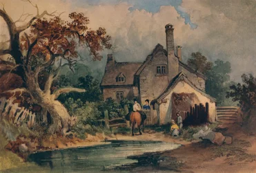 Chata, c1852