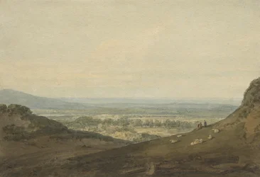 Pohled ve Westmorland, poblíž Ireton, c.1796
