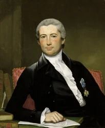 Portrét generála Gilese, ca. 1785.