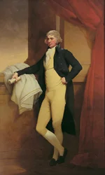 Portrét Samuela Oldknowa, kolem roku 1790-2 (olej na plátně)